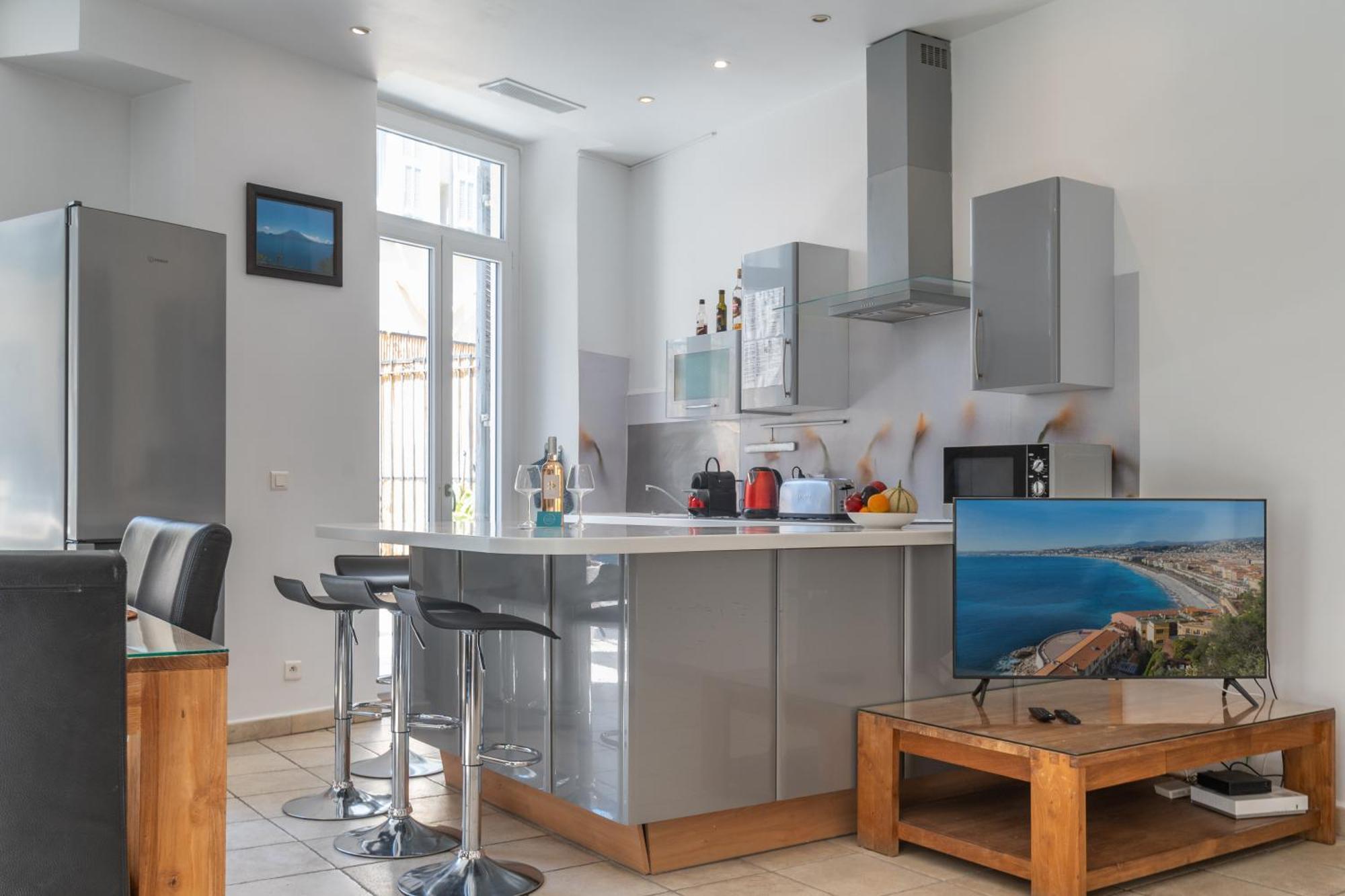"Le Zen" By Enjoynice, Central Spacious Apartment With Airco, Beach At 10 Min Kültér fotó